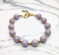 Image 2 of Lilac Jade Bracelet AA