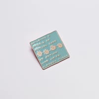 Image 2 of "Utopia of Mutual Care" Enamel Pin