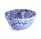 Image of Small Bowl - Blue, Purple, Grey Herringbone Pattern