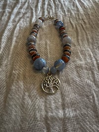 Image 2 of Gemstone Blend Bracelet - Tree Charm