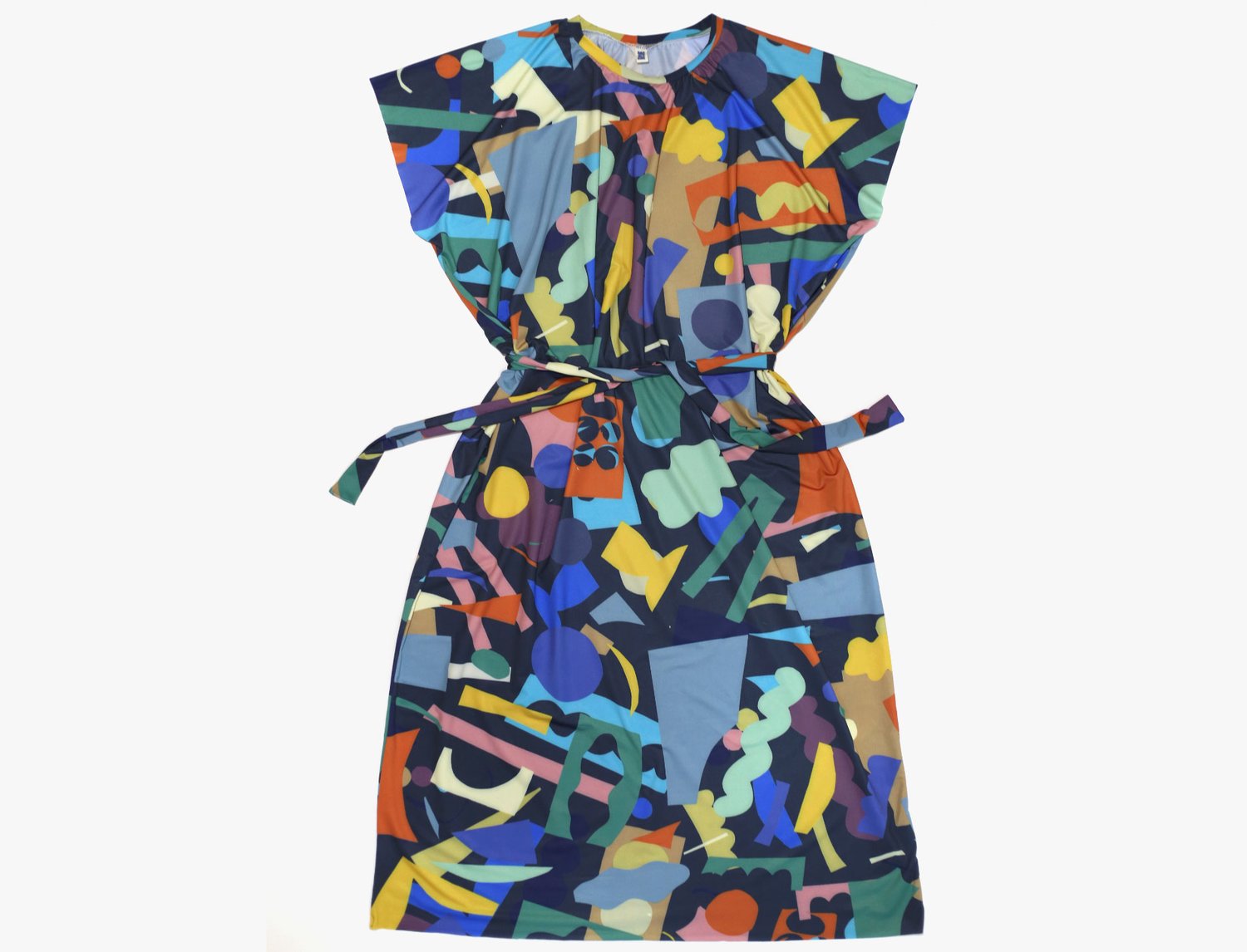 Image of COLOR CUTS LOOSE DRESS