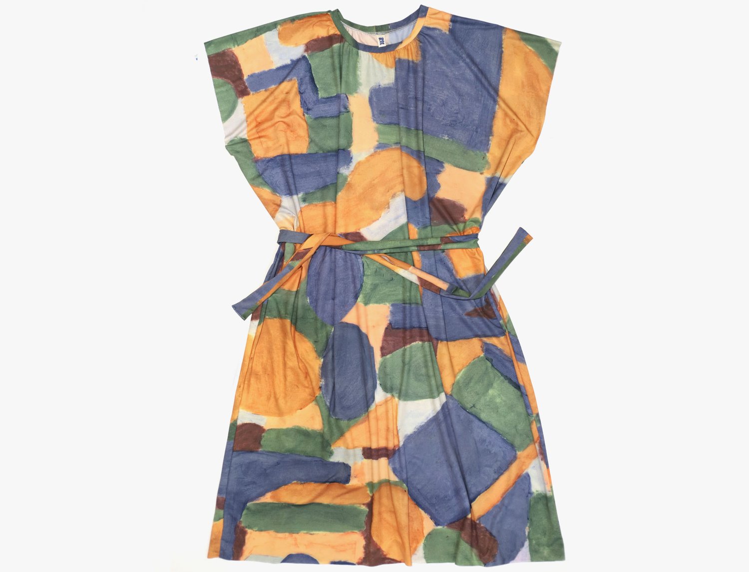 Image of COLOR PAINTED LOOSE DRESS