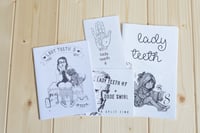 Image 2 of Lady Teeth Zine