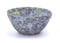 Image of Large Bowl - Grey and Lime Reflections 
