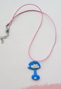 Image 3 of BLUE LAMP - necklace