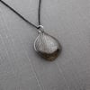 Sterling Silver Hydrangea Petal Necklace