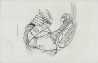 SHREDDER ORIGINAL PENCIL ART SIGNED