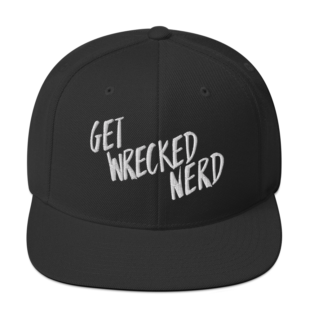Image of Get Wrecked Nerd Snapback Hat