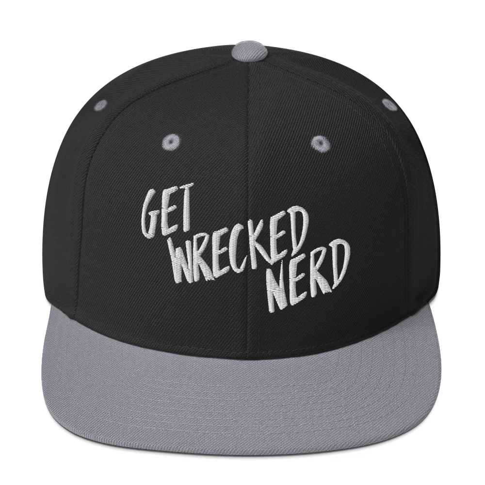 Image of Get Wrecked Nerd Snapback Hat