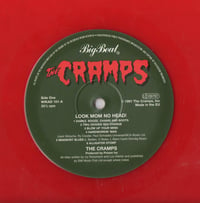 Image 2 of the CRAMPS - "Look Mom, No Head!" LP (Red Vinyl) 