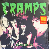 Image 1 of the CRAMPS - "New York Live - 1979" LP (180g / Color Vinyl)