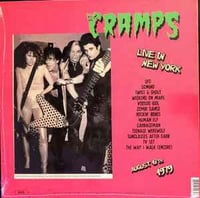 Image 2 of the CRAMPS - "New York Live - 1979" LP (180g / Color Vinyl)