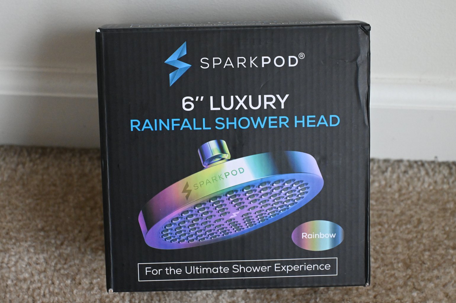 Image of Sparkpod  6 inch Round High Pressure Shower Head