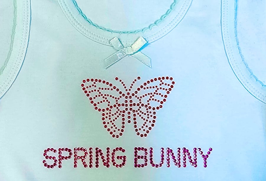 Image of 🐰Spring Bunny 🐰🦋tank top 