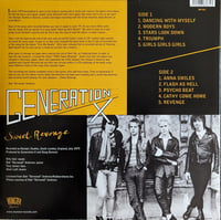 Image 2 of GENERATION X - "Sweet Revenge" LP