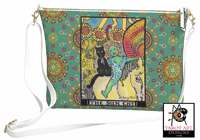 Image 1 of 'Sun Cat' Faux Leather Crossbody Purse