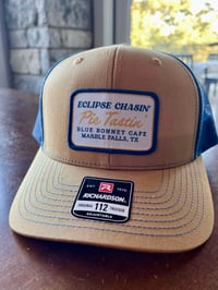 Biscuit/Navy Eclipse Trucker Hat