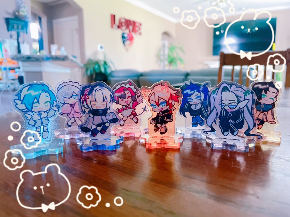 Tempus Jersey Acrylic Stands