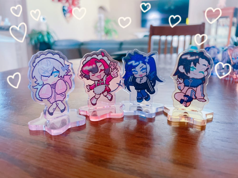 Tempus Jersey Acrylic Stands | beary☆prince