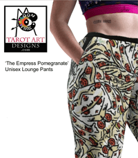 Image 2 of 'Empress Pomegranate' Unisex Lounge Pants