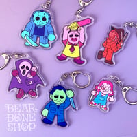 Image 1 of Colorful Slasher Charms