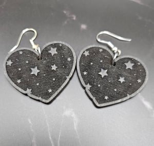 Heart Star Earrings