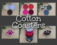 Cotton Coasters (set of 2)