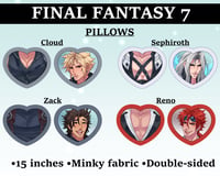 Image 1 of (PRE-ORDER) FF7 Pillows
