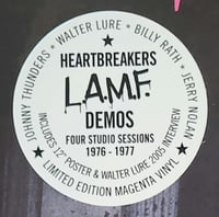 Image 3 of (JOHNNY THUNDERS &) the HEARTBREAKERS - "The L.A.M.F. Demo Sessions" LP + Poster