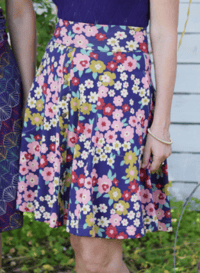 Image 1 of Hiking Skirt in Floraison or Songbird