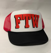 Image of FTW trucker red/blk 