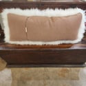 Large Sheepskin Lumbar Pillow