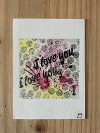Image 1 of I love you! (n°4)