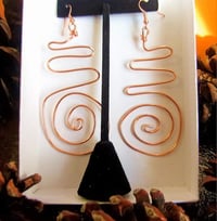 Image 4 of Spiral Maze Earrings