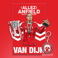 Image 1 of VIRGIL VAN DIJK | PIN BADGE + FREE KEYRING