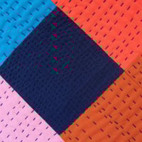 Image 2 of Asymmetric square quilted wall hanging