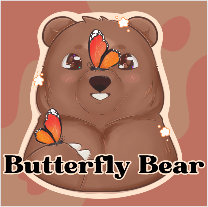 Image of Butterfly Bear