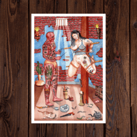 Devil's Shibari Piercing - Print