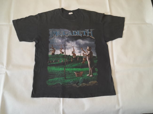 1995 Megadeth Tour T-Shirt