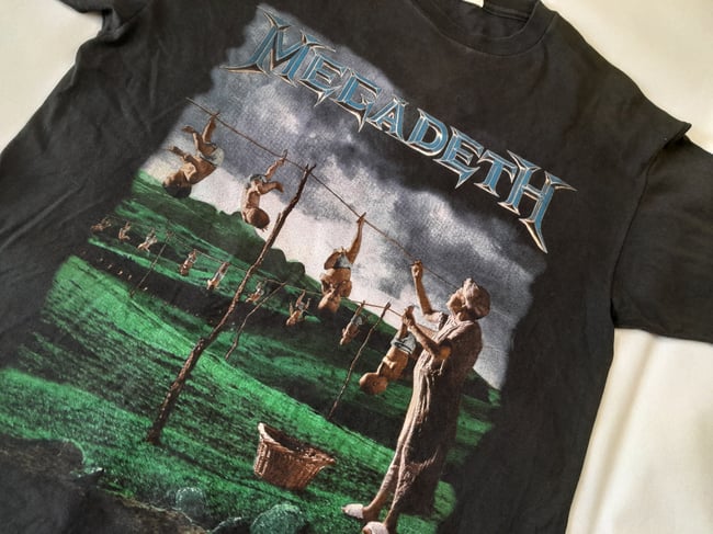 1995 Megadeth Tour T-Shirt