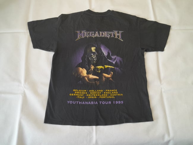 1995 Megadeth Tour T-Shirt