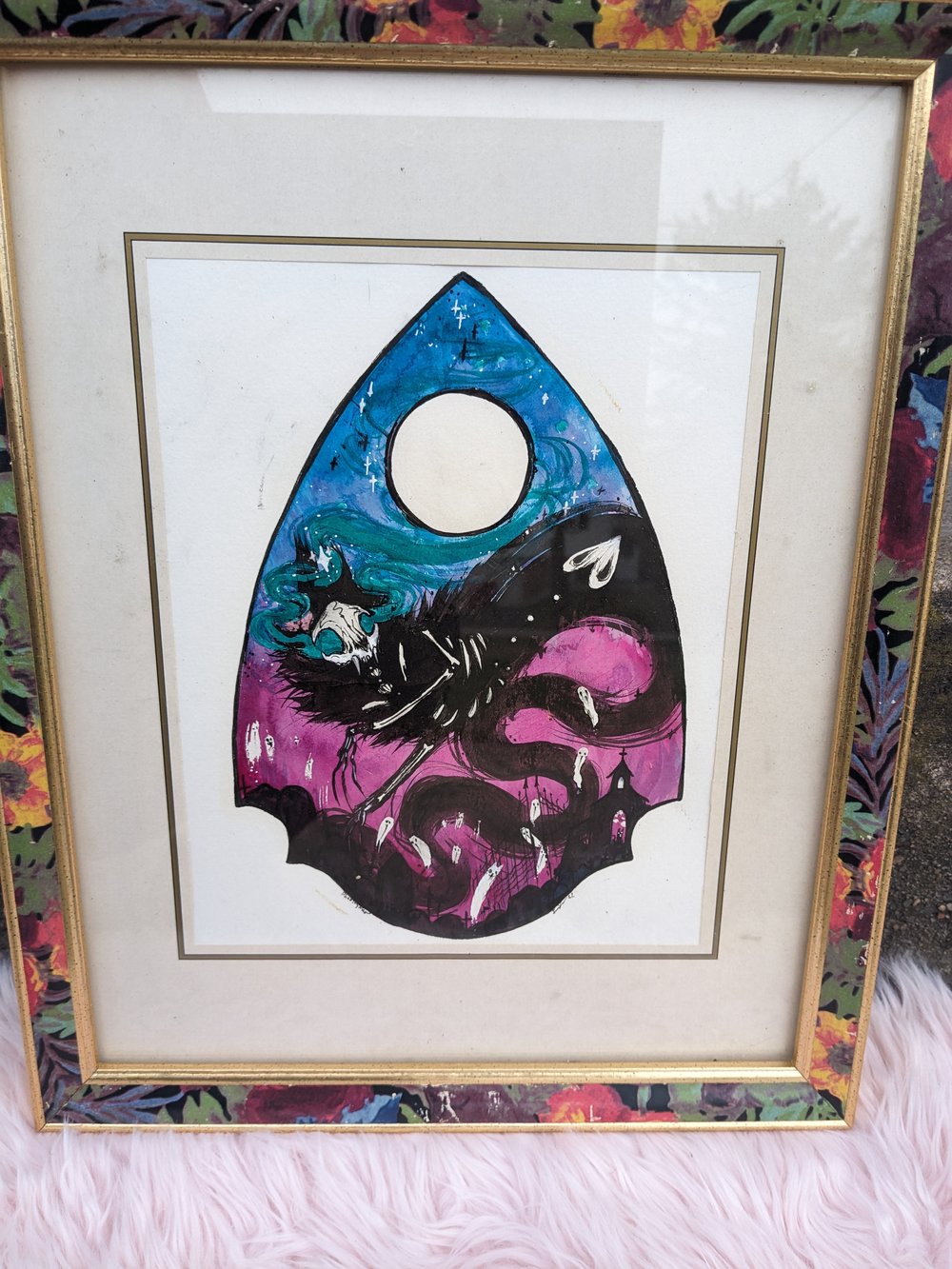 Image of watercolor planchette summoner 