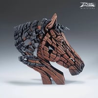 Image 1 of Edge Sculpture "Horse Bust Miniature (Bay)"