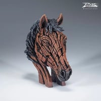 Image 5 of Edge Sculpture "Horse Bust Miniature (Bay)"