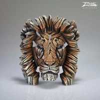 Image 1 of Edge Sculpture "Lion Bust Miniature (Savannah)"