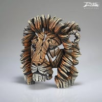 Image 5 of Edge Sculpture "Lion Bust Miniature (Savannah)"