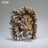 Image 4 of Edge Sculpture "Lion Bust Miniature (Savannah)"
