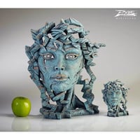 Image 2 of Edge Sculpture "Venus Bust Miniature (Teal)"
