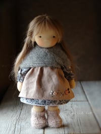 Image 4 of Tamara a 12" OOAK natural fiber art doll  RESERVED FOR M.