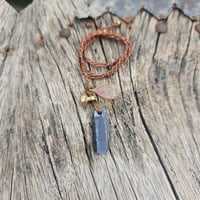 Image 2 of Kyanite Stick Necklace